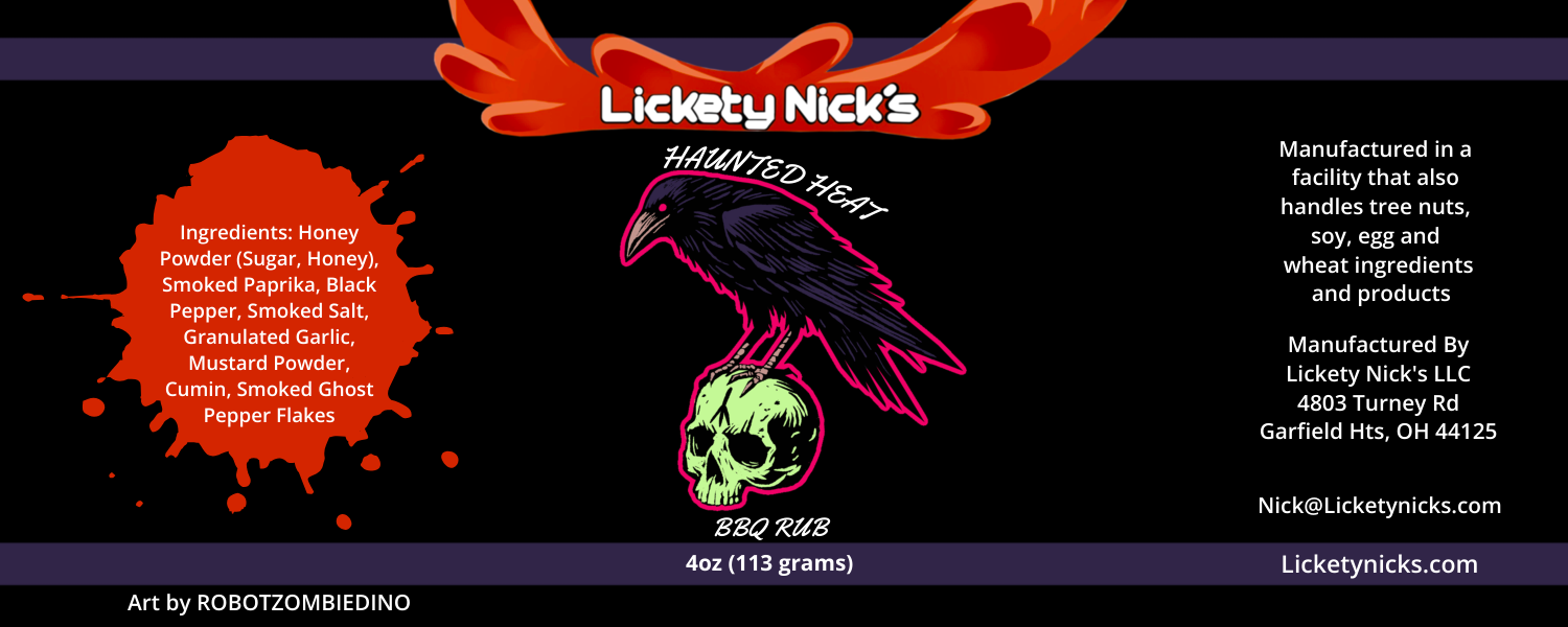 Haunted Heat BBQ rub