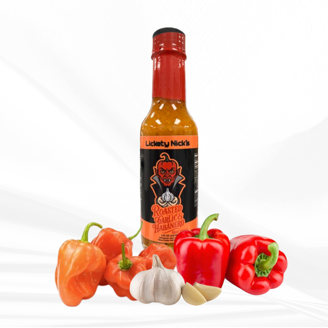 Roasted Garlic & Habanero Hot Sauce