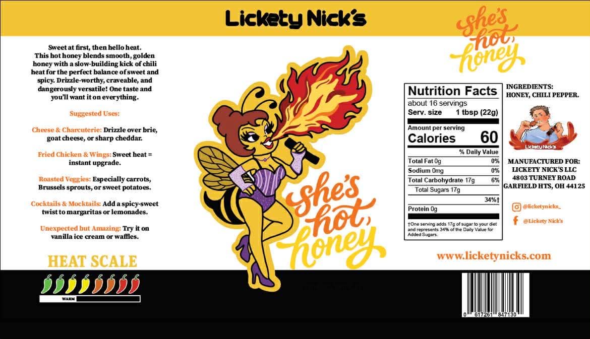 She’s Hot, Honey – Drizzle Responsibly