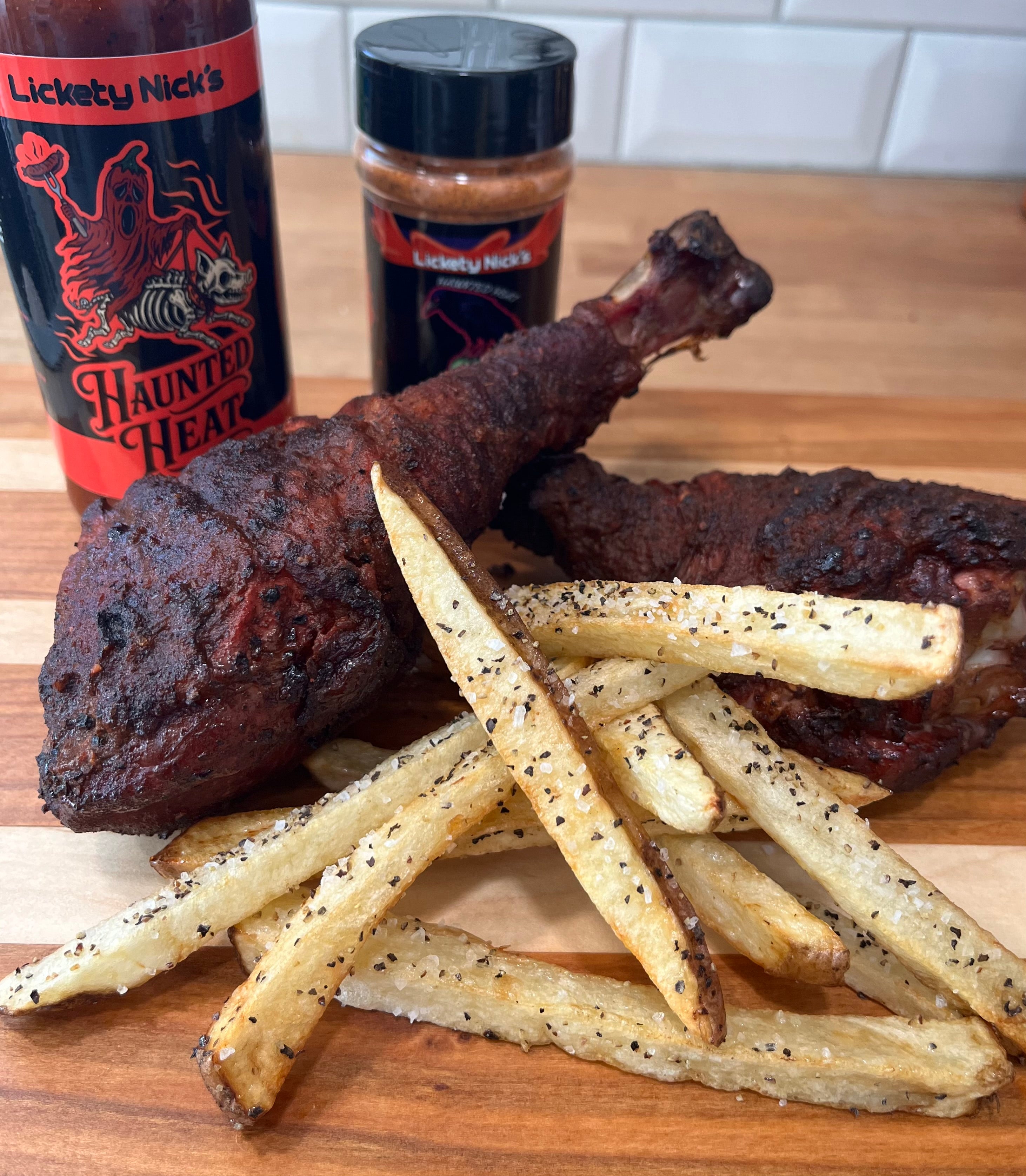 Ghost Pepper Haunted Heat BBQ Sauce - Lickety Nick's